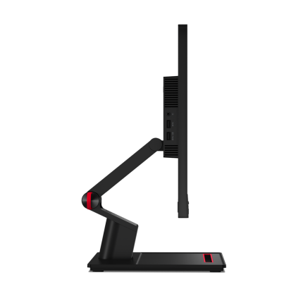 Monitor LED touchscreen Lenovo ThinkVision T24t-20, 23.8", IPS (1920 x 1080), 300nits, 4ms, 60Hz, culoare Raven-Black