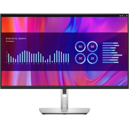 Monitor LED Dell P3223DE 32" QHD (2560x1440) IPS 350 nits, 5ms, 60Hz, culoare Black-Grey
