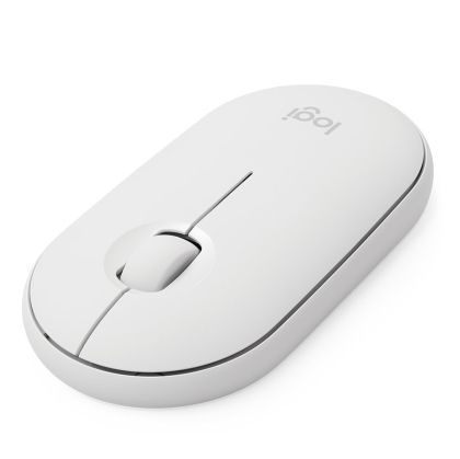 LOGITECH M350 Pebble Bluetooth Mouse - OFF-WHITE