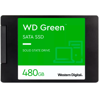 SSD WD Green 480GB SATA, 2.5'', 7mm, Read: 545 MBps