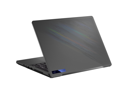 Laptop ASUS ROG Zephyrus G14, Procesor AMD Ryzen 7 6800HS up to 4.7GHz, 14" WUXGA (1920x1200) IPS anti-glare 144HZ, ram 16GB(8GB soldered+8GB)4800MHz DDR5, 1TB SSD M.2 PCIe NVMe, AMD Radeon RX 6800S 8GB GDDR6, culoare Black, DOS