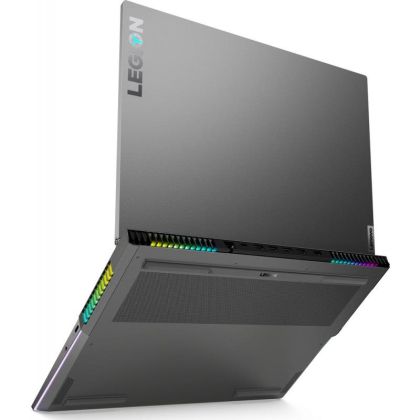 Laptop Lenovo Legion 7 16ACHg6, Procesor AMD Ryzen 9 5900HX up to 4.6GHz, 16" WQXGA (2560x1600) IPS 500nits anti-glare 165Hz, ram 32GB(2x16GB)3200Mz DDR4, 2TB(2x1TB)SSD M.2 PCIe 3.0 NVMe, NVIDIA GeForce RTX 3080 16GB GDDR6, culoare Grey, Dos
