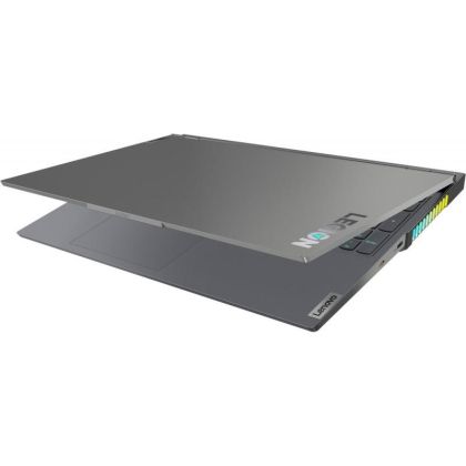 Laptop Lenovo Legion 7 16ACHg6, Procesor AMD Ryzen 9 5900HX up to 4.6GHz, 16" WQXGA (2560x1600) IPS 500nits anti-glare 165Hz, ram 32GB(2x16GB)3200Mz DDR4, 2TB(2x1TB)SSD M.2 PCIe 3.0 NVMe, NVIDIA GeForce RTX 3080 16GB GDDR6, culoare Grey, Dos