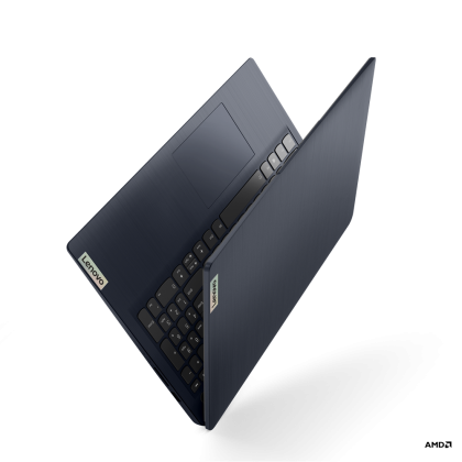 Laptop Lenovo IdeaPad3 15ALC6, Procesor AMD Ryzen5 5500U up to 4GHz, 15.6" FHD (1920x1080) IPS 300nits anti-glare, ram 8GB(4GB soldered+4GB) 3200MHz DDR4, 512GB SSD M.2 PCIe 3.0x4 NVMe, AMD Radeon Graphics, culoare Blue, Windows11 Home