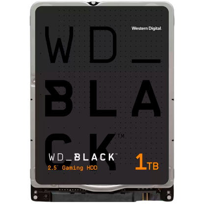 HDD Mobile WD Black 1TB SMR, 2.5'', 64MB, 7200 RPM, SATA