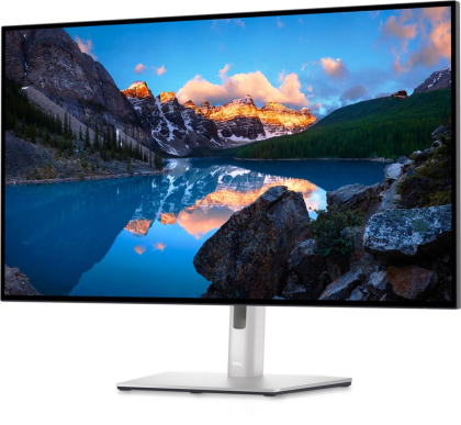 Monitor LED Dell U3223QE, 32" UHD 4K (3840x2160), IPS, 400nits, 5ms, 60Hz, culoare argintiu