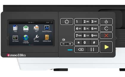 Imprimanta multifunctionala laser color A4, Toshiba e-STUDIO 338CS, 33ppm, RAM 2GB, duplex, USB, Retea