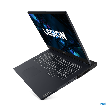 Laptop Lenovo Gaming Legion 5 17ITH6, Procesor 11th Generation Intel Core i7 11800H up to 4.6Ghz, 17.3" FHD(1920x1080)IPS 300nits anti-glare 144Hz, ram 16GB(2x8GB)3200MHz DDR4,1TB SSD M.2 PCIe3.0x4 NVMe,NVIDIA GeForce RTX 3060 6GB GDDR6,culoare Black,Dos 