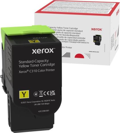 Toner original XEROX 006R04363, culoare yellow pentru Xerox C310,C315, capacitate 2000 de pagini