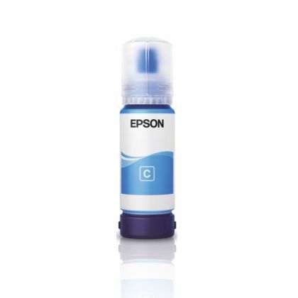 Cartus cerneala original EPSON 115 ECOTANK, culoare cyan pentru Epson EcoTank L8160, EcoTank L8180