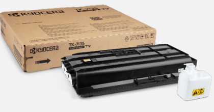 Toner original Kyocera TK-7135K,culoare negru pentru Kyocera TASKalfa MZ3200i, capacitate 20.000 pagini