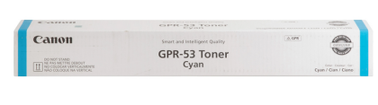 Toner original Canon GPR-053C, culoare cyan pentru Canon imageRUNNER ADVANCE C3525i/C3530i III / C3525i/C3530i/C3725i/C3730i, capacitate 19.000 pagini