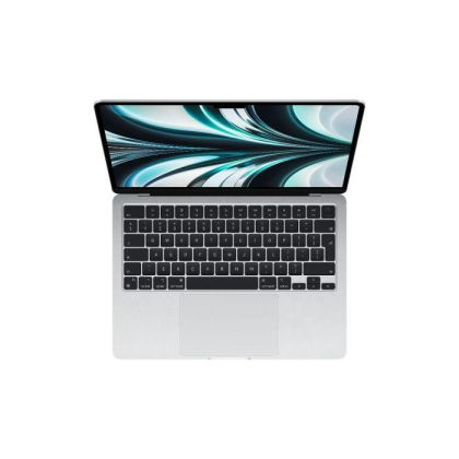 Laptop Apple MacBook Air 13, Procesor Apple M2 CPU cu 8 nuclee, GPU cu 8 nuclee, Neural Engine 16 core, 13.6" (2560 x 1664) IPS 500nits, ram 8GB, 256GB SSD, INT keyboard, culoare Silver, macOS Ventura