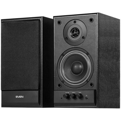 Boxe SVEN SPS-702 (Stereo, 40W, 40Hz-22Hz, Black Leather)