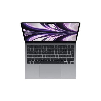 Laptop Apple MacBook Air 13, Procesor Apple M2  CPU cu 8 nuclee, GPU cu 8 nuclee, Neural Engine 16 core, 13.3" (2560 x 1664) IPS 500nits, ram 8GB, 256GB SSD, INT keyboard, culoare Space Grey, macOS Ventura