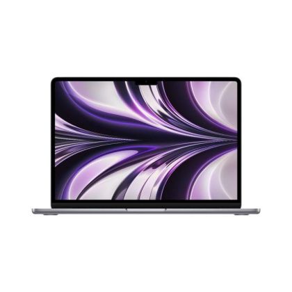 Laptop Apple MacBook Air 13, Procesor Apple M2  CPU cu 8 nuclee, GPU cu 8 nuclee, Neural Engine 16 core, 13.3" (2560 x 1664) IPS 500nits, ram 8GB, 256GB SSD, INT keyboard, culoare Space Grey, macOS Ventura
