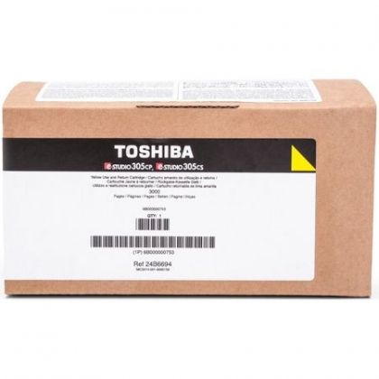 Toner original Toshiba  T-305PY-R, culoare yellow pentru Toshiba E-Studio 305CP, 305CS, 306CS
