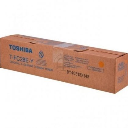 Toner original Toshiba T-FC28EY, culoare yellow pentru TOSHIBA E-STUDIO 2330C-2820C-2830C-3520C-3530C-4520C , capacitate 24000 de pagini