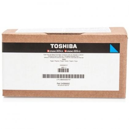 Toner original Toshiba T-305PC, culoare cyan pentru Toshiba E-studio 306 CS, 305 CP, 305 CS