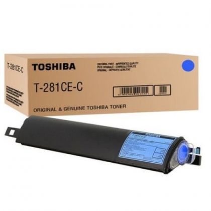 Toner original Toshiba T-281C-EC, culoare cyan pentru Toshiba  E-STUDIO 281C-281-451C-451E-451