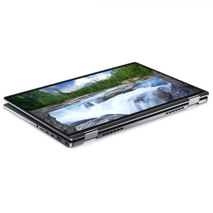 Laptop Dell Latitude 9430 2in1, Procesor 12th Genaration Intel Core i7-1265U up to 4.8GHz,  14" QHD+ (2560x1600) Touch, ram 16GB 5200MHz LPDDR5, 512GB SSD M.2 PCIe NVMe, Intel Iris Xe graphics, culoare Grey, Windows11 Pro