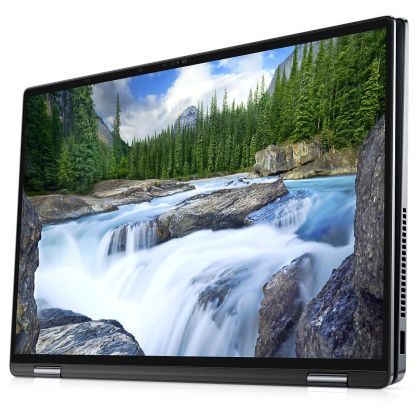 Laptop Dell Latitude 9430 2in1, Procesor 12th Genaration Intel Core i7-1265U up to 4.8GHz,  14" QHD+ (2560x1600) Touch, ram 16GB 5200MHz LPDDR5, 512GB SSD M.2 PCIe NVMe, Intel Iris Xe graphics, culoare Grey, Windows11 Pro