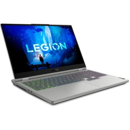 Laptop Lenovo Legion 5 15IAH7H, Procesor Intel Core i7 12700H up to 4.7GHz, 15.6" FHD (1920x1080) IPS 300nits anti-glare 144Hz, ram 32GB(2x16GB)4800MHz DDR5, 512GB SSD M.2 PCIe 4.0x4 NVMe, NVIDIA GeForce RTX 3060 6GB GDDR6, culoare Grey, DOS 