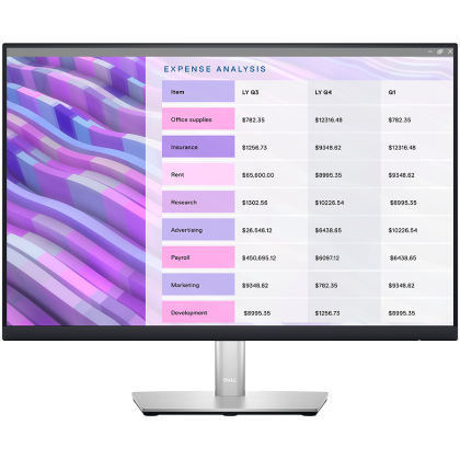 Monitor LED Dell Professional P2723D 27", QHD, 2560x1440, IPS Antiglare, 16:9, 1000:1, 350 cd/m2, 8ms/5ms, 178/178, DP, HDMI, 5x USB 3.2, Tilt, Swivel, Pivot, Height Adjust