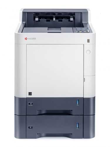 Imprimanta laser color A4, 35 ppm, Kyocera ECOSYS P6235cdn, duplex, 1200x1200 dpi, RAM 1GB, USB, LAN, starter toner