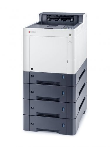 Imprimanta laser color A4, 35 ppm, Kyocera ECOSYS P6235cdn, duplex, 1200x1200 dpi, RAM 1GB, USB, LAN, starter toner