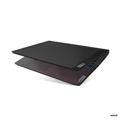 Laptop Lenovo IdeaPad Gaming 3 15ACH6, Procesor AMD Ryzen 5 5600H up to 4.2GHz, 15.6" FHD (1920x1080) IPS anti-glare 250nits, ram 8GB(1x8GB)3200MHz DDR4, 256GB SSD M.2 PCIe3.0x4 NVMe, NVIDIA GeForce RTX 3050 4GB GDDR6, culoare Black, DOS   
