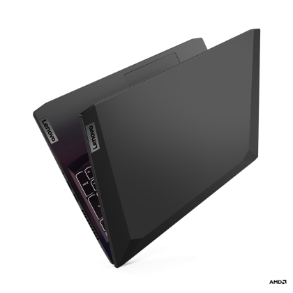 Laptop Lenovo IdeaPad Gaming 3 15ACH6, Procesor AMD Ryzen 5 5600H up to 4.2GHz, 15.6" FHD (1920x1080) IPS anti-glare 250nits, ram 8GB(1x8GB)3200MHz DDR4, 256GB SSD M.2 PCIe3.0x4 NVMe, NVIDIA GeForce RTX 3050 4GB GDDR6, culoare Black, DOS   