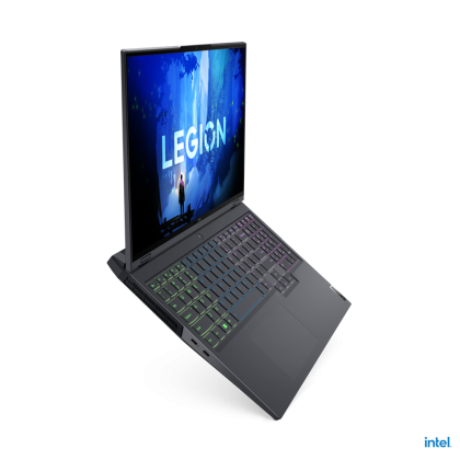 Laptop Lenovo Legion 5 Pro 16IAH7H, Procesor 12th Generation Intel Core I9 12900H up to 5GHz, 16" WQXGA (2560x1600) IPS anti-glare 500nits, ram 16GB(2x8GB)4800MHz DDR5, 1TB SSD M.2 PCIe NVMe, NVIDIA GeForce RTX 3070 8GB GDDR6, culoare Grey, DOS 
