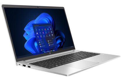 Laptop HP ProBook 450 G9, Procesor 12th Generation Intel Core I5 1235U up to 4.4GHz, 15.6" FHD (1920x1082) WVA anti-glare, ram 8GB(1x8GB)3200MHz DDR4, 256GB SSD M.2 PCIe NVMe, Iris Xe Graphics, culoare Silver, Windows 10 Pro