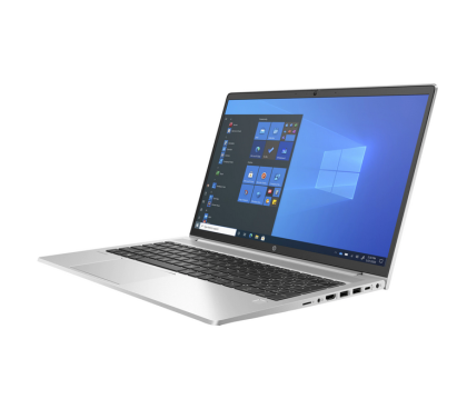 Laptop HP ProBook 455 G8, Procesor AMD Ryzen5 5600U up to 4.2GHz, 15.6" FHD (1920x1080) WVA anti-glare 250nits, ram 8GB 3200MHz DDR4, 256GB SSD M.2 PCIe NVMe, AMD Radeon Graphics, culoare Silver, Windows10 Pro