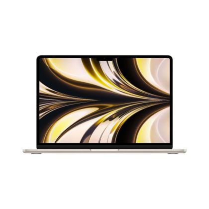 Laptop Apple MacBook Air 13, Procesor Apple M2 CPU cu 8 nuclee, GPU cu 8 nuclee, Neural Engine 16 core, 13.6" (2560 x 1664) IPS 500nits, ram 8GB, 256GB SSD, INT keyboard, culoare Starlight, macOS Ventura