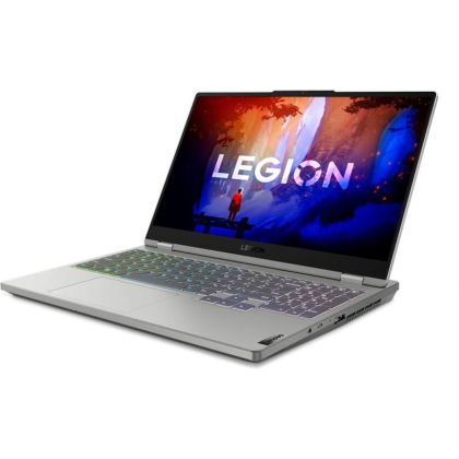 Laptop Lenovo Legion 5 15ARH7H, Procesor AMD Ryzen 5 6600H up to 4.5GHz, 15.6" FHD(1920x1080)IPS anti-glare 300nits, ram 16GB(2x8GB)4800MHz DDR5, 512GB SSD PCIe NVMe, NVIDIA GeForce RTX 3060 6GB GDDR6, culoare Grey, DOS  