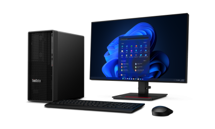 Desktop Lenovo ThinkStation P358 Tower, Procesor AMD Ryzen 9 Pro 5945 up to 4.7GHz, ram 32GB 3200MHz DDR4, 1TB SSD M.2 PCIe NVMe, NVIDIA® RTX A2000 12GB Graphics, culoare Black, Windows11 Pro