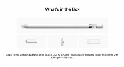 Apple Pencil 1stGeneration 2022