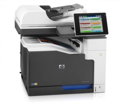 Imprimanta multifunctioanla laser color, A4/A3, 30ppm, HP M775DN,duplex, ADF, 600x600 dpi, touchscreen, starter toner