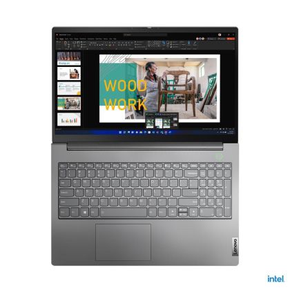 Laptop Lenovo ThinkBook 15 G4 IAP, Procesor 12th Generation Intel Core I7 1255U up to 4.7GHz, 15.6" FHD(1920x1080)IPS 300nits anti-glare, ram 16GB(8GB soldered+8GB)3200MHz DDR4, 1TB SSD M.2 PCIe NVMe, Intel Iris Xe Graphics, culoare Grey, DOS