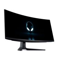 Monitor LED Dell Alienware curbat AW3423DWF, 34" WQHD (3440x1440), QD-OLED, 250nits, 0.1ms, 165Hz, culoare negru