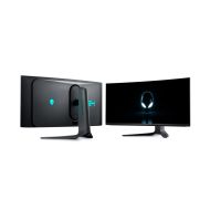 Monitor LED Dell Alienware curbat AW3423DWF, 34" WQHD (3440x1440), QD-OLED, 250nits, 0.1ms, 165Hz, culoare negru