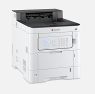 Imprimanta Laser color A4, 40 ppm, Kyocera ECOSYS PA4000cx, 1200x1200 dpi, duplex, USB, Retea, starter toner set