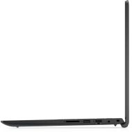 Laptop Dell Vostro 3530, Procesor Gen 13th Intel Core i7-1355U up to 5.0GHz, 15.6" FHD (1920x1080) IPS Anti-Glare 120Hz, RAM 8GB (1x8GB) 2666MHz DDR4, 512GB SSD M.2 PCIe NVMe, Intel Iris Xe Graphics, tastatura iluminata, culoare Black Carbon, Windows 