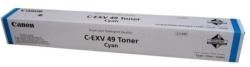 Toner original Canon  C-EXV49C, culoare cyan pentru CANON IR C3320/C3320i/3325i/C3330i/C3520i/C3525i/C3530i, capacitate 19.000 pagini