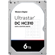 HDD Server WD Ultrastar DC HC310 6TB 512e SE, 3.5’’, 256MB, 7200 RPM, SATA, SKU: 0B36039