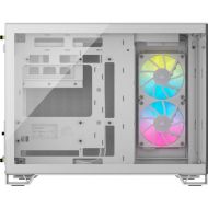 CR Case iCUE 2500X RGB Micro ATX White