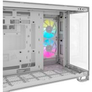 CR Case iCUE 2500X RGB Micro ATX White