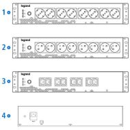 UPS LEGRAND KEOR PDU 800VA/480W